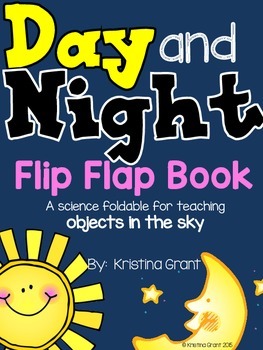 Preview of FREE Day & Night Flip Flap Book {Objects in the Sky}