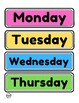 FREE Days of the Week Printable by The Teaching Playground | TPT