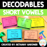 FREE Decodable Books - Short Vowels - Printable
