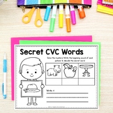 FREE Decoding Phonics Words Word Search CVC Words Short a
