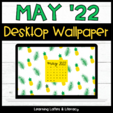FREE Desktop Wallpaper May 2022 Background Pineapple Wallpaper
