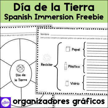 Preview of FREE Día de la Tierra escritura en español | Spanish Immersion Earth Day Writing