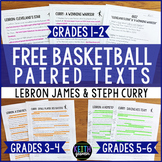 FREE Differentiated Paired Texts: LeBron James and Steph C