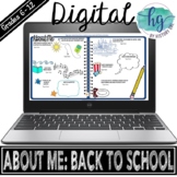 FREE Digital About Me Back to School Student Survey