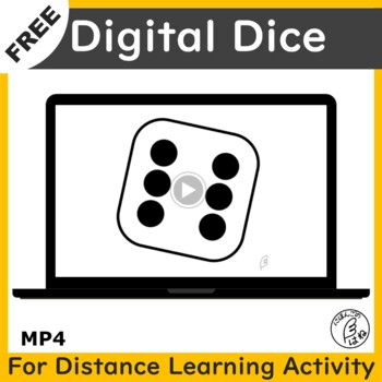 Preview of FREE Digital Dice for Distance Learning!