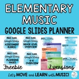 FREE Music Teacher Planner: EDITABLE Google Slides, Quarte