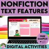 FREE Nonfiction Text Feature Activities - Any Text - Table