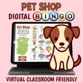 FREE Digital Pet Shop Themed Demo BINGO Game