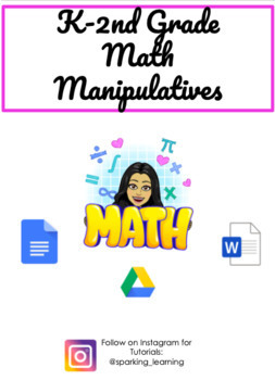 Preview of FREE Digital & Printable Math Manipulatives