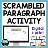FREE Digital Scrambled Paragraph Activity for Print and Go