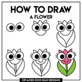 FREE Directed Drawing / How To Draw Series Day 9 {Zip-A-De