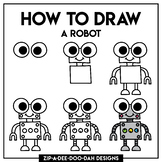 FREE Directed Drawing / How To Draw Series Day 2 {Zip-A-De