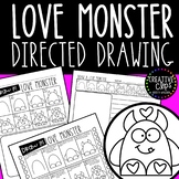 FREE Directed Drawing: Love Monster {Made by Creative Clip