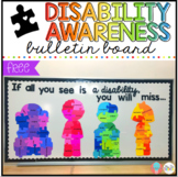 FREE Disability Awareness Bulletin Board Display