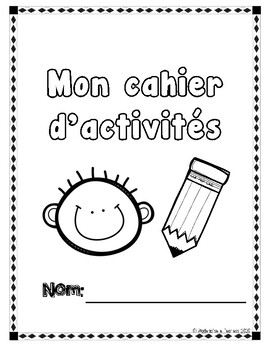 Preview of FREE Distance Learning: CAHIER D'ACTIVITÉS- 3e année (FRENCH)