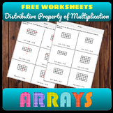 FREE Distributive Property of Multiplication Worksheets