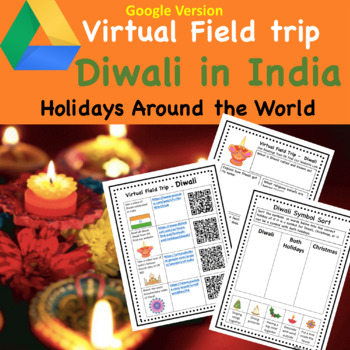 Preview of FREE Diwali Virtual Field Trip Holidays Around the World Digital