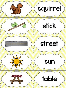 FREE Dolch Noun Sight Word Flash Cards - COLOR by Tracy Pippin | TpT