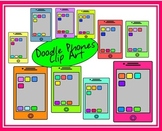 FREE Doodle Smartie Phones Clip Art