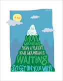 Dr Seuss - Kid You'll Move Mountains Poster