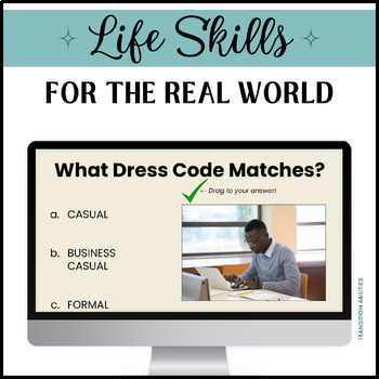 FREE Dress Codes ACTIVITY, Clothing Choices