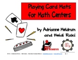 FREE E-Book: Playing Card Mats for Your Math Centers
