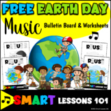 FREE EARTH DAY Music Activity Bulletin Board Posters Works
