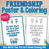 FREE ENEMY PIE Friendship Poster and Coloring Page - Pictu