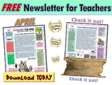 FREE "ENGAGING TEACHING" (April)- Newsletter of Inspiratio