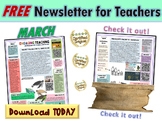FREE "ENGAGING TEACHING" (March)- Newsletter of Inspiratio