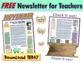 FREE "ENGAGING TEACHING" (Nov) - Newsletter of Inspiration