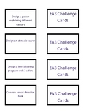 FREE EV3 Challenge Cards for Makerspace