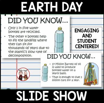 Preview of Earth Day PowerPoint Activity