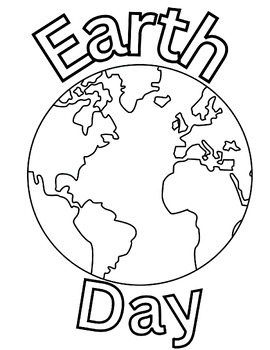 FREE Earth Day Coloring Page by Miss Rossmans Learning Cafe | TPT