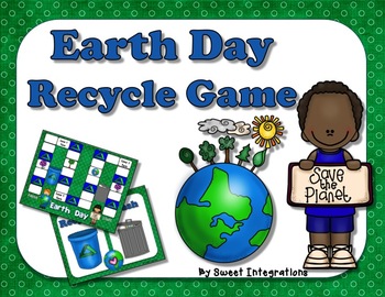 Preview of Earth Day Activities:  Recycle Board Game