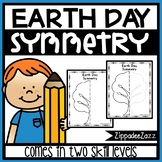 FREE Earth Day Symmetry Drawing Activity for Art and Math SAMPLE