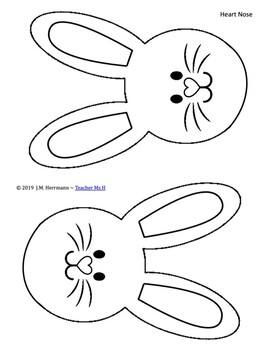 FREE Easter Bunny Bag Craft ~ A Craftivity FREEBIE by Teacher Ms H