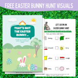 FREE Easter Bunny Scavenger Hunt activity idea and communi