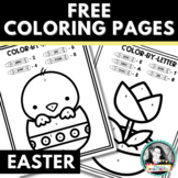FREE Easter Coloring Pages | Color by Number and Color by Letter