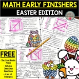 Math Early Finishers Easter Edition for Sub Days, Homework
