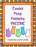 FREE Easter Peep Patterns