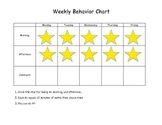 FREE Easy Behavior Tracking Chart