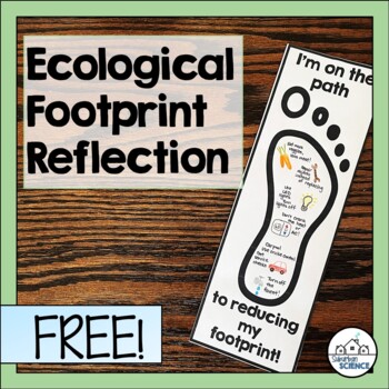 Preview of Ecological Footprint Calculator- Reflective Activity for Earth Day