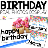 FREE Editable Birthday Display Bulletin Board