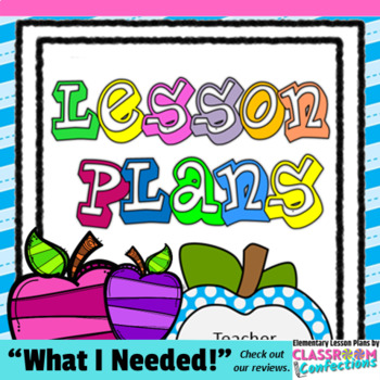 Preview of FREE Editable Lesson Plan Template