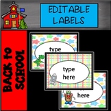 FREE Editable Toy Labels