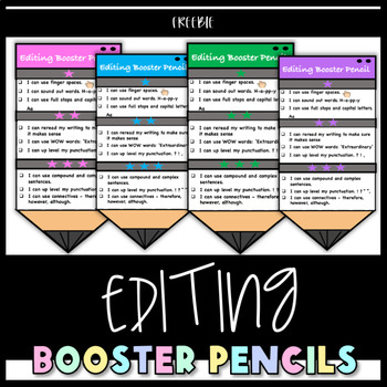 Preview of FREE Editing Booster Pencil