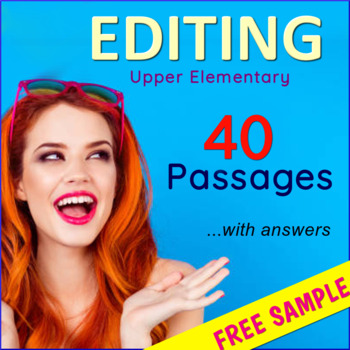 Preview of FREE Editing and Proofreading Worksheets