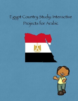 Preview of FREE Egypt Country Study: Interactive Projects for Arabic