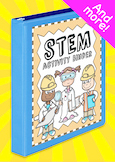 FREE Elementary STEM Activity Challenge Binder Templates a